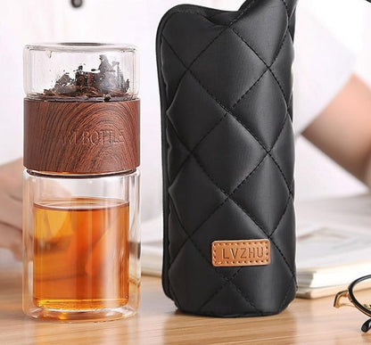 Avelena | Einfach tragbarer Glas-Teefilter