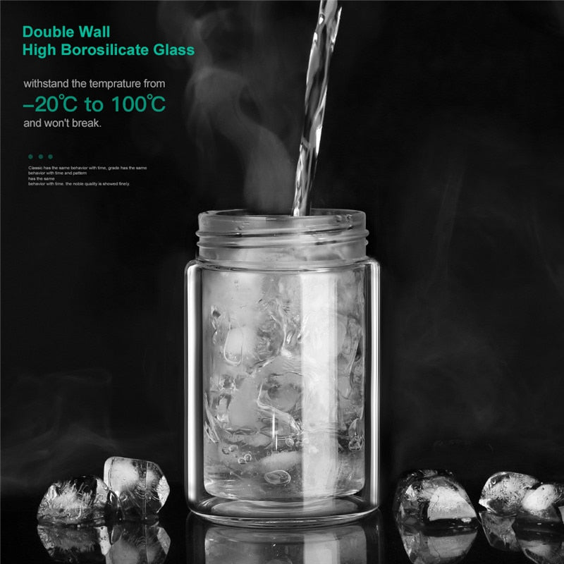 Avelena | Einfach tragbarer Glas-Teefilter