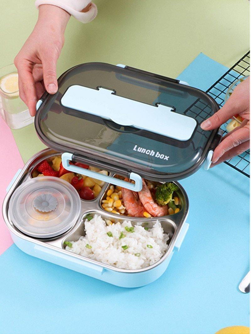 Avelena | Edelstahl auslaufsichere Lunchbox Behälter