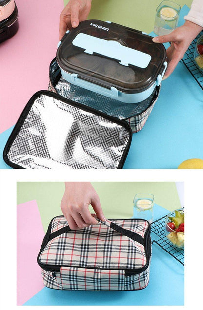 Avelena | Edelstahl auslaufsichere Lunchbox Behälter