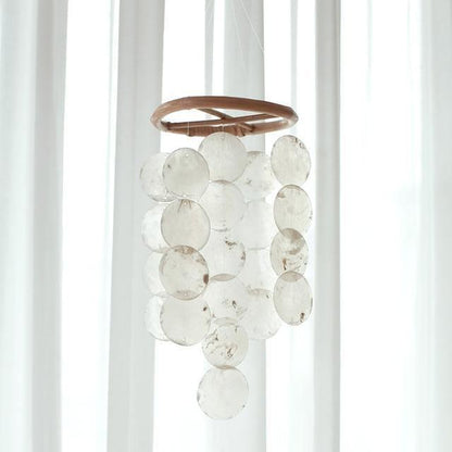 Avelena | ShellDreams Handgefertigtes Babyzimmer Windspiel | Muschel-Mobile | Beruhigende Klänge
