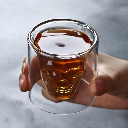 Avelena | Hohles Doppelschicht-Whiskeyglas