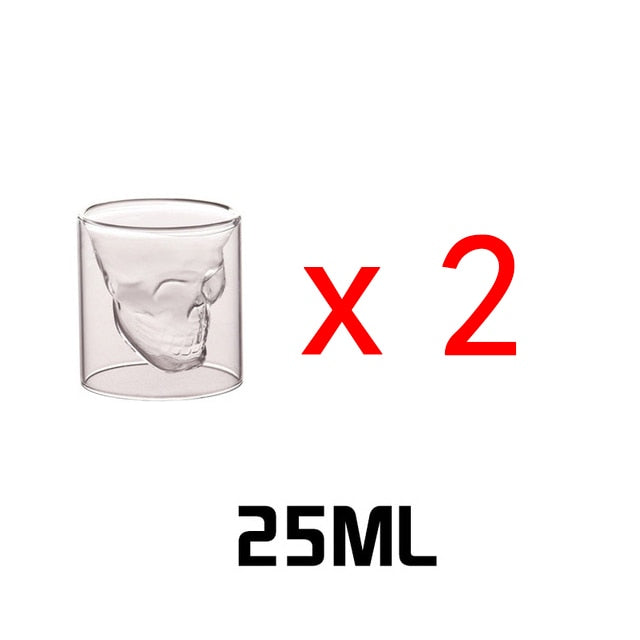 Avelena | Hohles Doppelschicht-Whiskeyglas