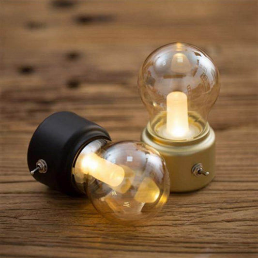 Avelena | Vintage Glühbirne Tischlampe