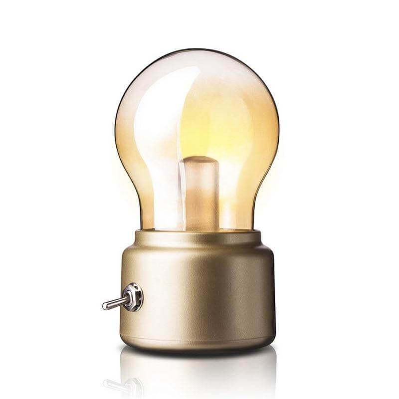 Avelena | Vintage Glühbirne Tischlampe