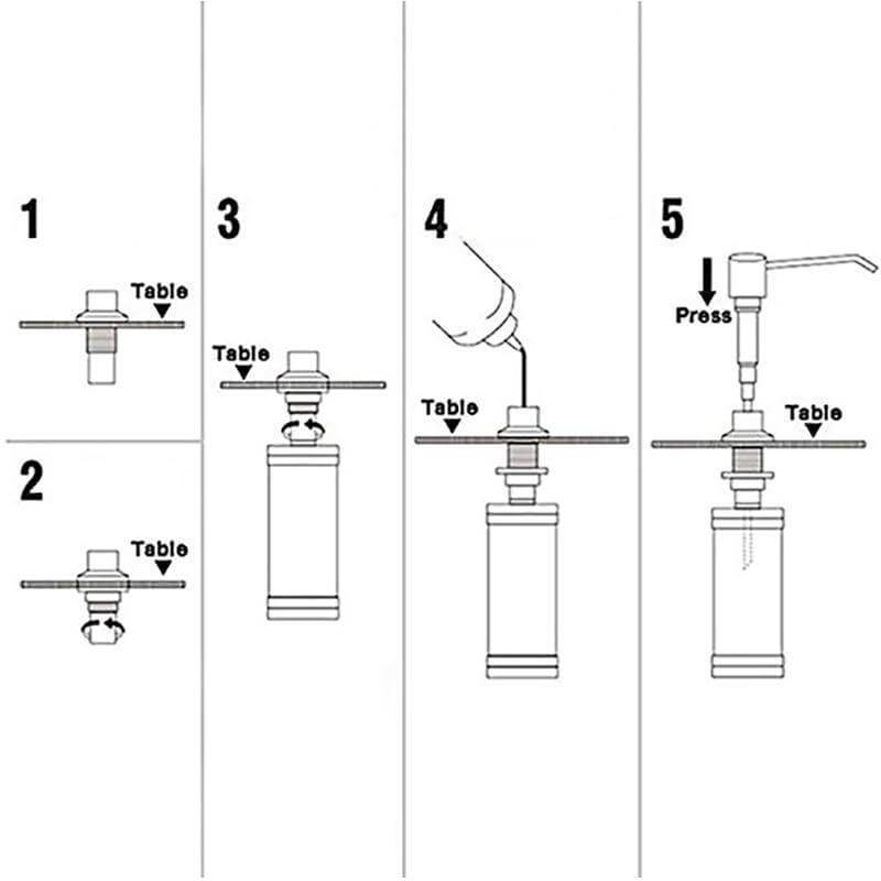 Avelena | Wandmontierter Seifenspender
