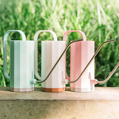 Avelena | Innen Gießkanne mit langem Ausguss für Zimmerpflanzen, 1200 ml Kapazität, langlebiges Polypropylen, stylische Pastellfarben