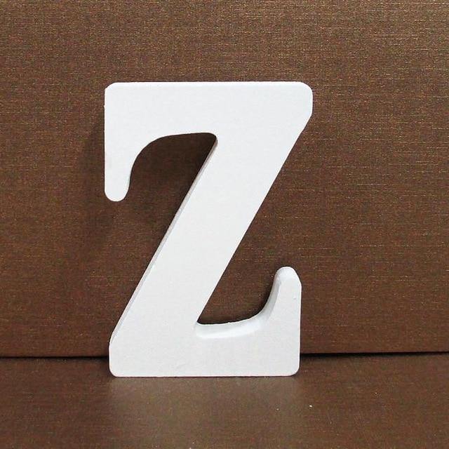 Avelena | Weiße Holzbuchstaben für Zuhause und Wanddekoration, Anpassbare Ausstellung für Einzigartige Nachrichten
