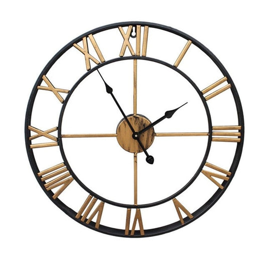 Avelena | 3D Große römische Ziffern Wanduhr Home