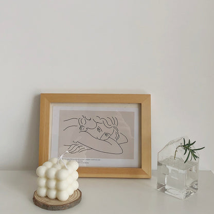 Avelena | Cube Sojawachs Weiße Kerze