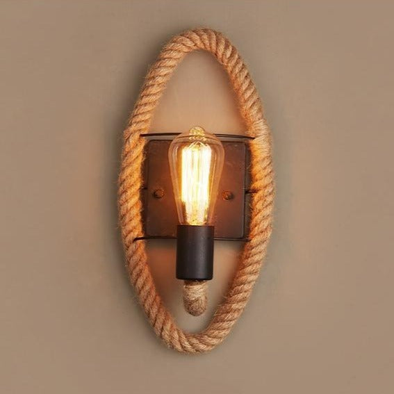 Avelena | Vintage Rope Wandleuchte