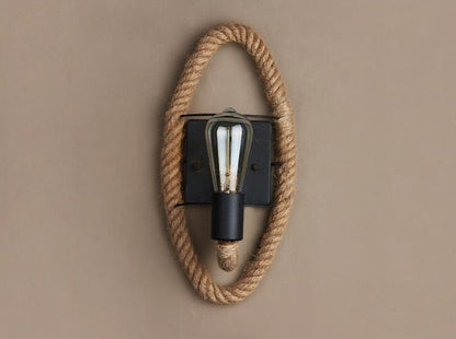 Avelena | Vintage Rope Wandleuchte