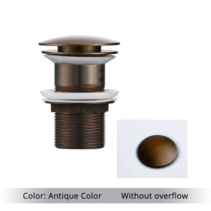 Avelena | Polierte Messing Waschbeckenabläufe