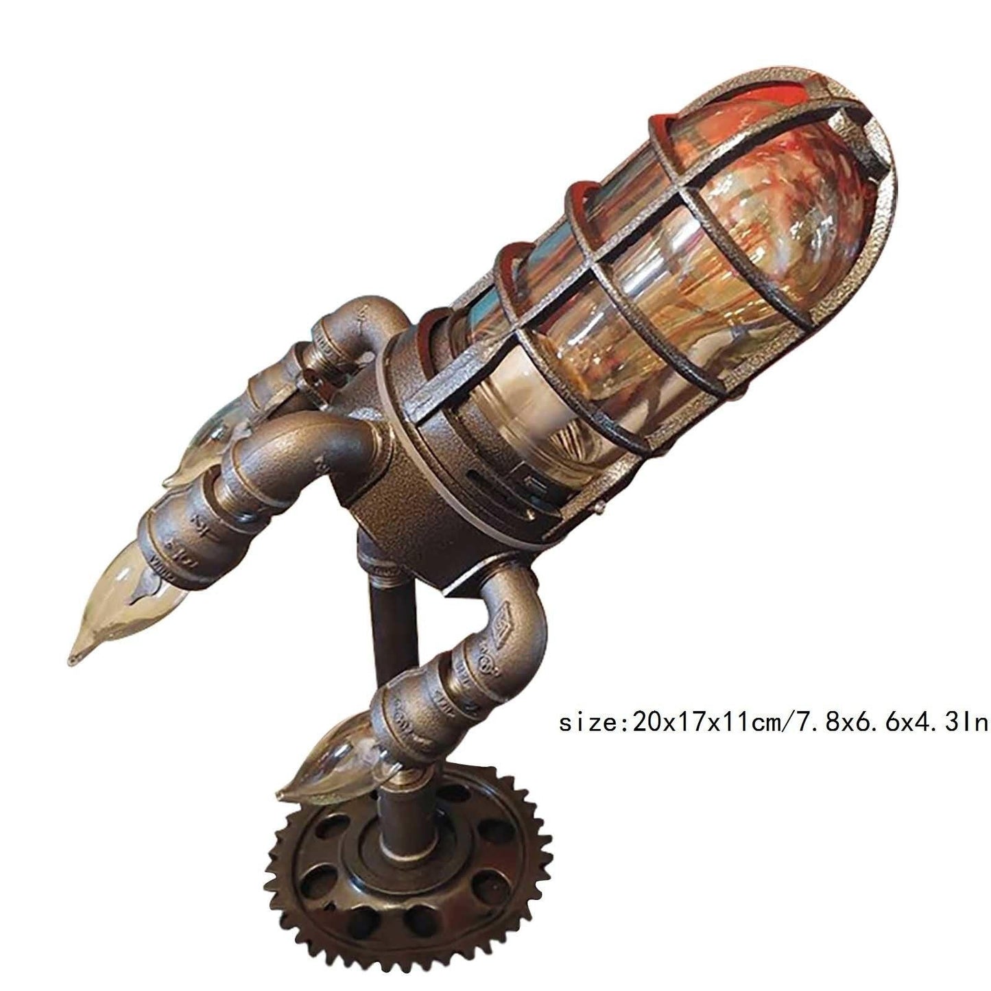 Avelena | Raketenraum Industrie Vintage Lampe