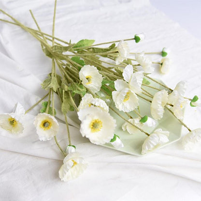 Avelena | BloomCharm Künstliche Blumen Deko | Realistische Mohnblumen | Verschiedene Farben & Größen