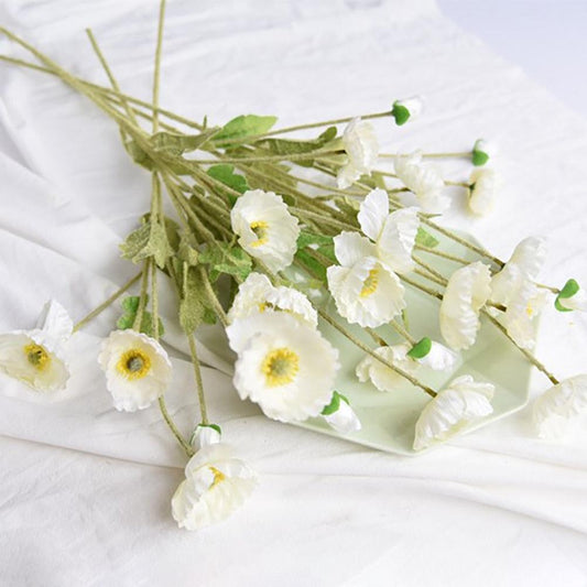 Avelena | BloomCharm Künstliche Blumen Deko | Realistische Mohnblumen | Verschiedene Farben & Größen