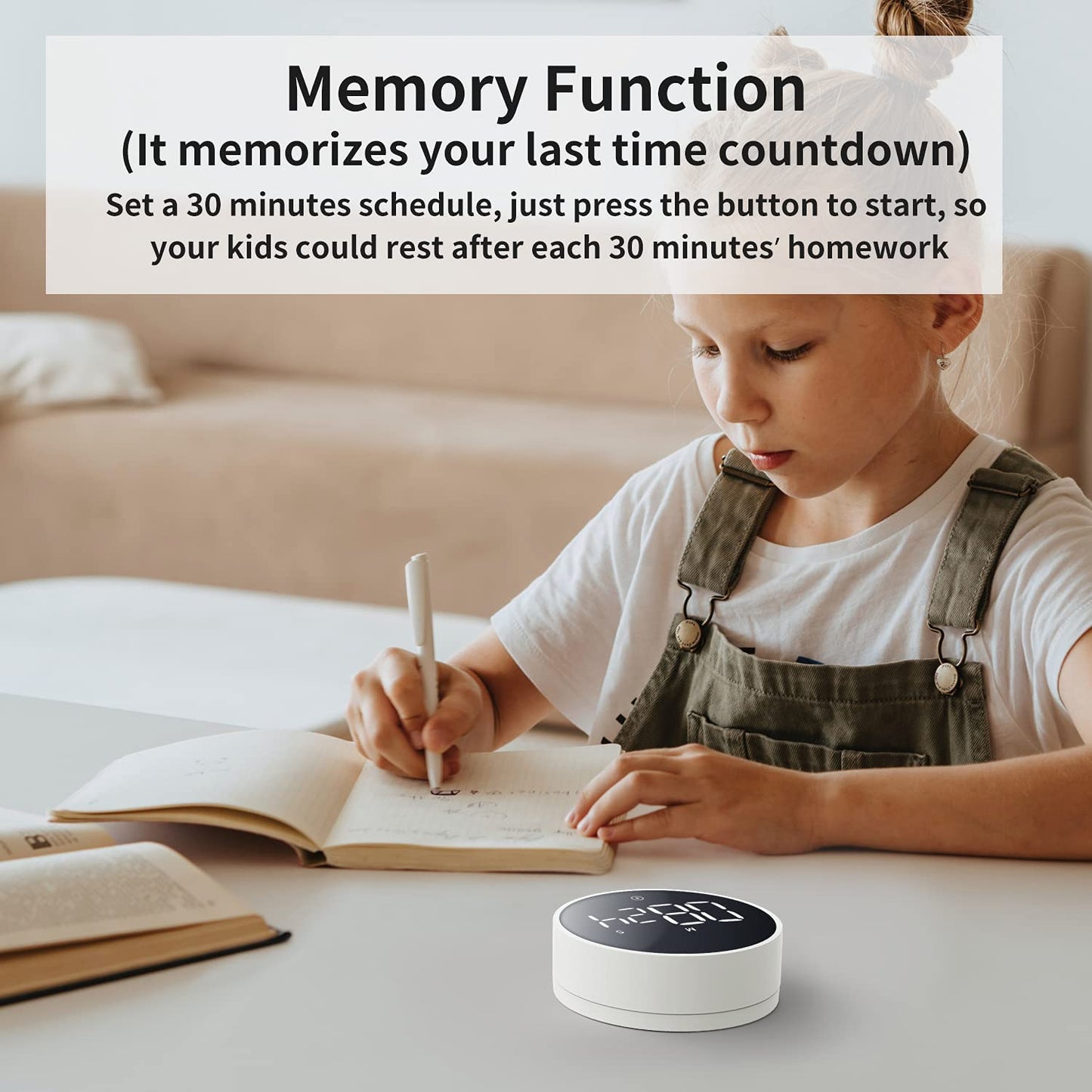 Avelena | Digitaler LED-Magnetküchentimer
