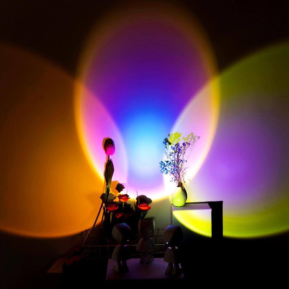 Avelena | Atmosphärische Sonnenuntergang Roboterlampe LED
