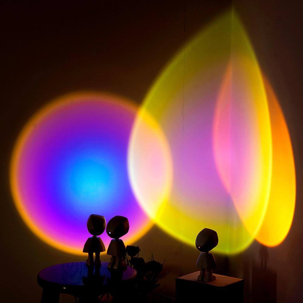Avelena | Atmosphärische Sonnenuntergang Roboterlampe LED