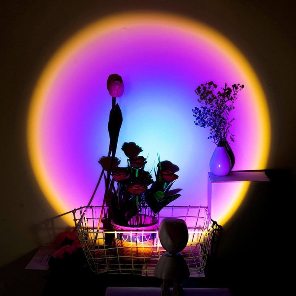 Avelena | Atmosphärische Sonnenuntergang Roboterlampe LED