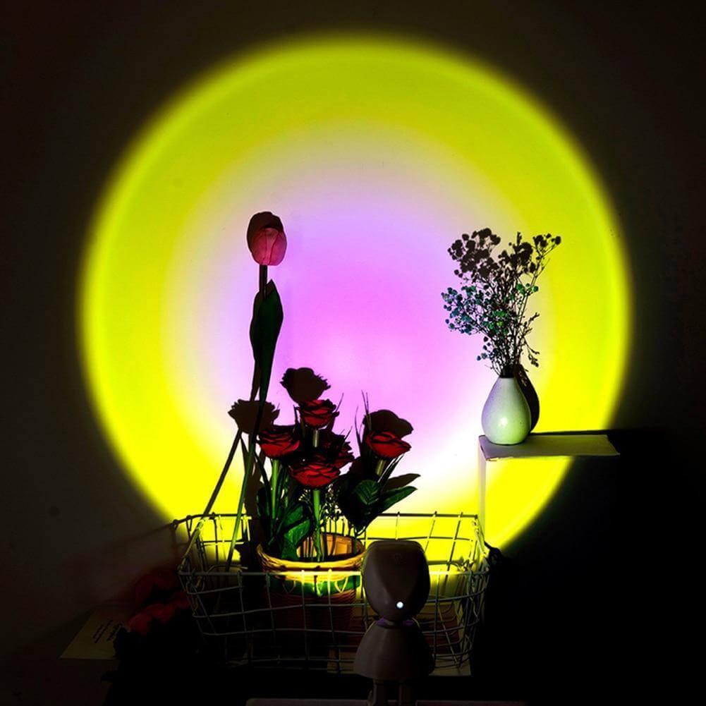 Avelena | Atmosphärische Sonnenuntergang Roboterlampe LED