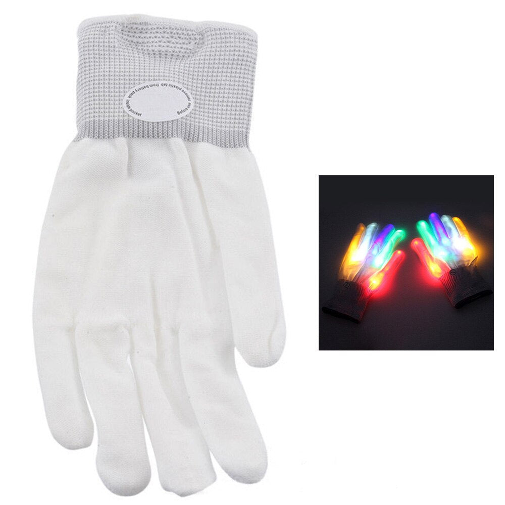 Avelena | Bunte LED Party Handschuhe
