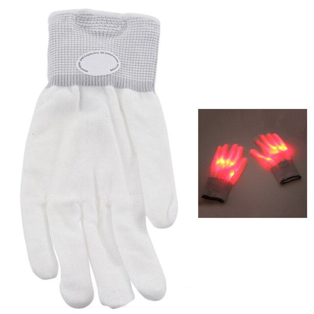 Avelena | Bunte LED Party Handschuhe