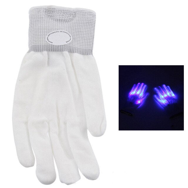 Avelena | Bunte LED Party Handschuhe