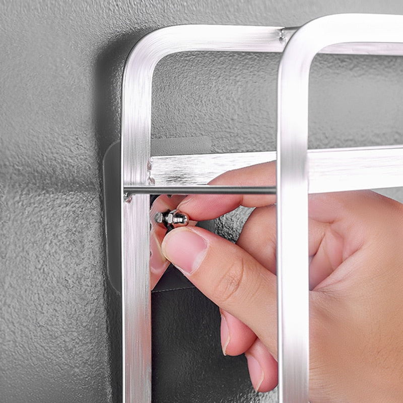 Avelena | 10 Stück Schwerlast Punch-Free Transparente Klebehaken