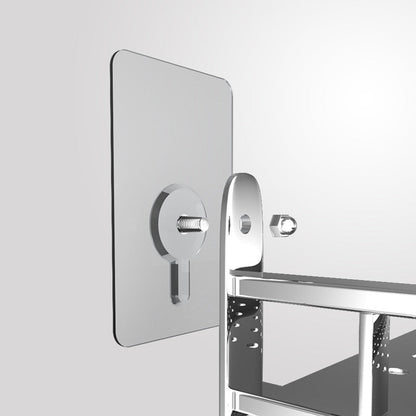 Avelena | 10 Stück Schwerlast Punch-Free Transparente Klebehaken