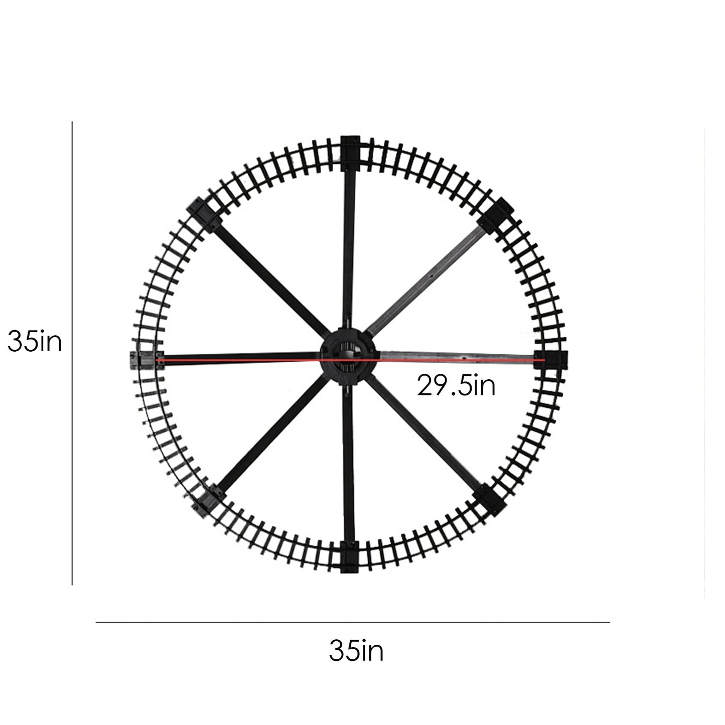 Avelena | Weihnachtsbaum-Spielzeugzug-Set