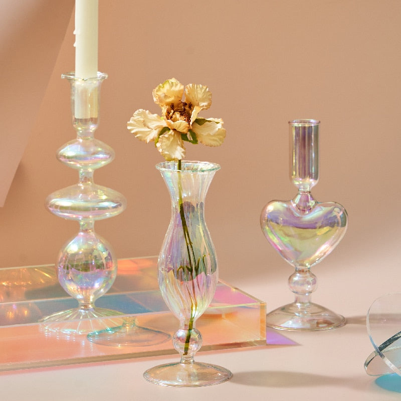 Avelena | Glas Kerzenhalter