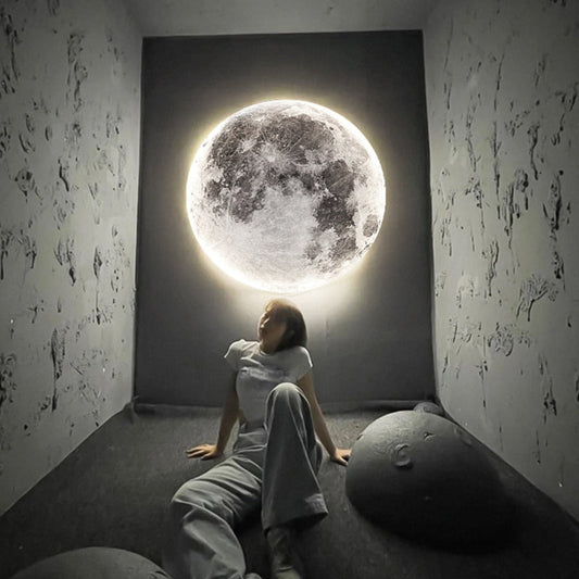 Avelena | 3D LED Mond oder Erde Decken- oder Wandlampe