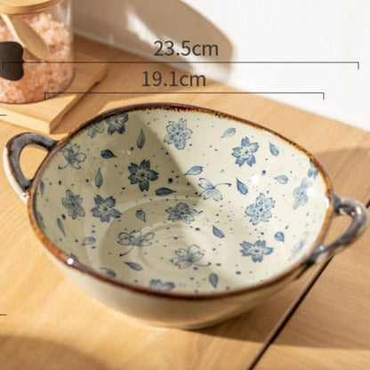 Avelena | Flora Keramik Pasta Schalen