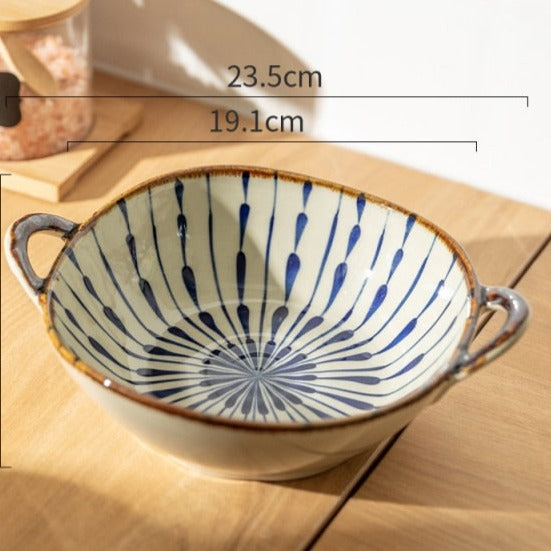 Avelena | Flora Keramik Pasta Schalen