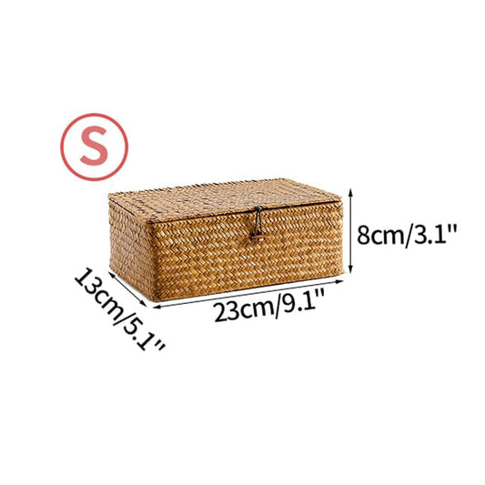 Avelena | Handgewebte Rattanbox