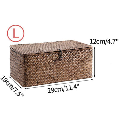 Avelena | Handgewebte Rattanbox