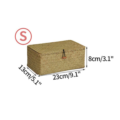 Avelena | Handgewebte Rattanbox