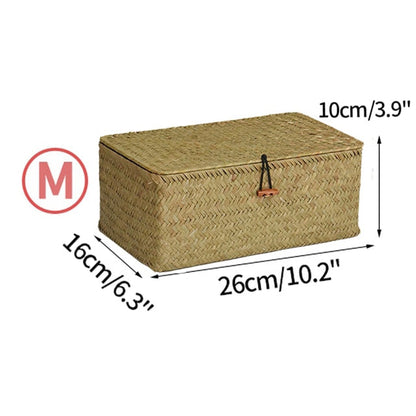 Avelena | Handgewebte Rattanbox