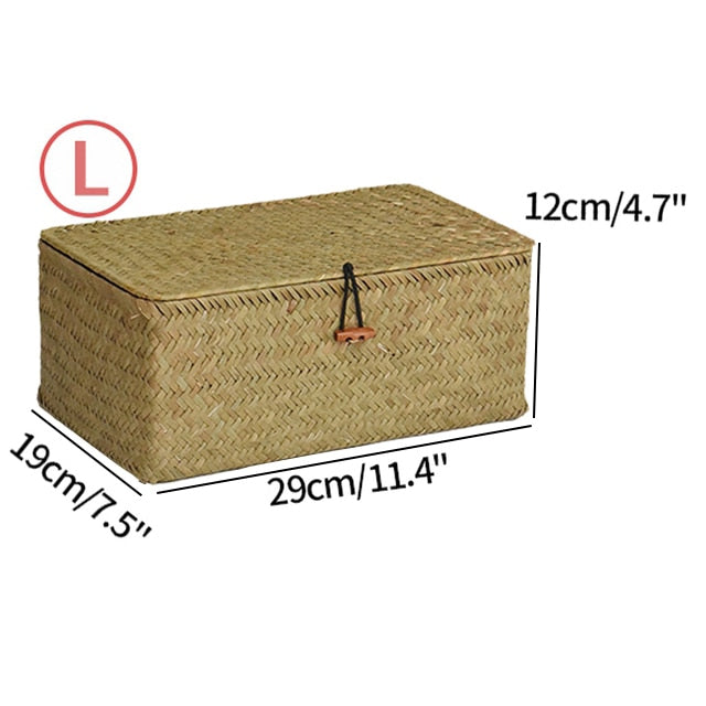 Avelena | Handgewebte Rattanbox