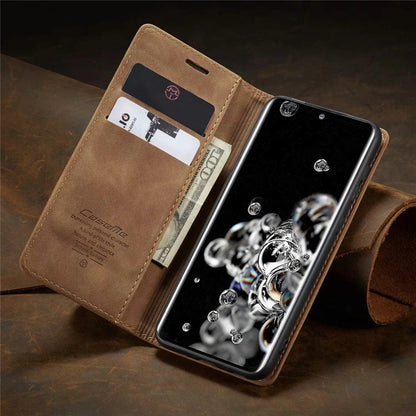 Avelena | Wallet Hülle für Samsung Galaxy A14/A53/A54/A73/S20Ultra/S20Plus/S20/S21Ultra/S21Plus/S21/S21FE/S22Ultra/S22Plus/S22/S23Ultra/S23Plus/S23/S24Plus/S4- Flip Case