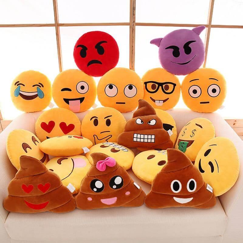 Avelena | Vollständiges Emoji-Set Kissen