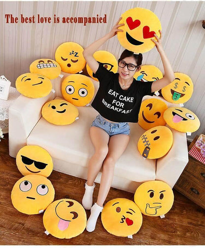 Avelena | Vollständiges Emoji-Set Kissen