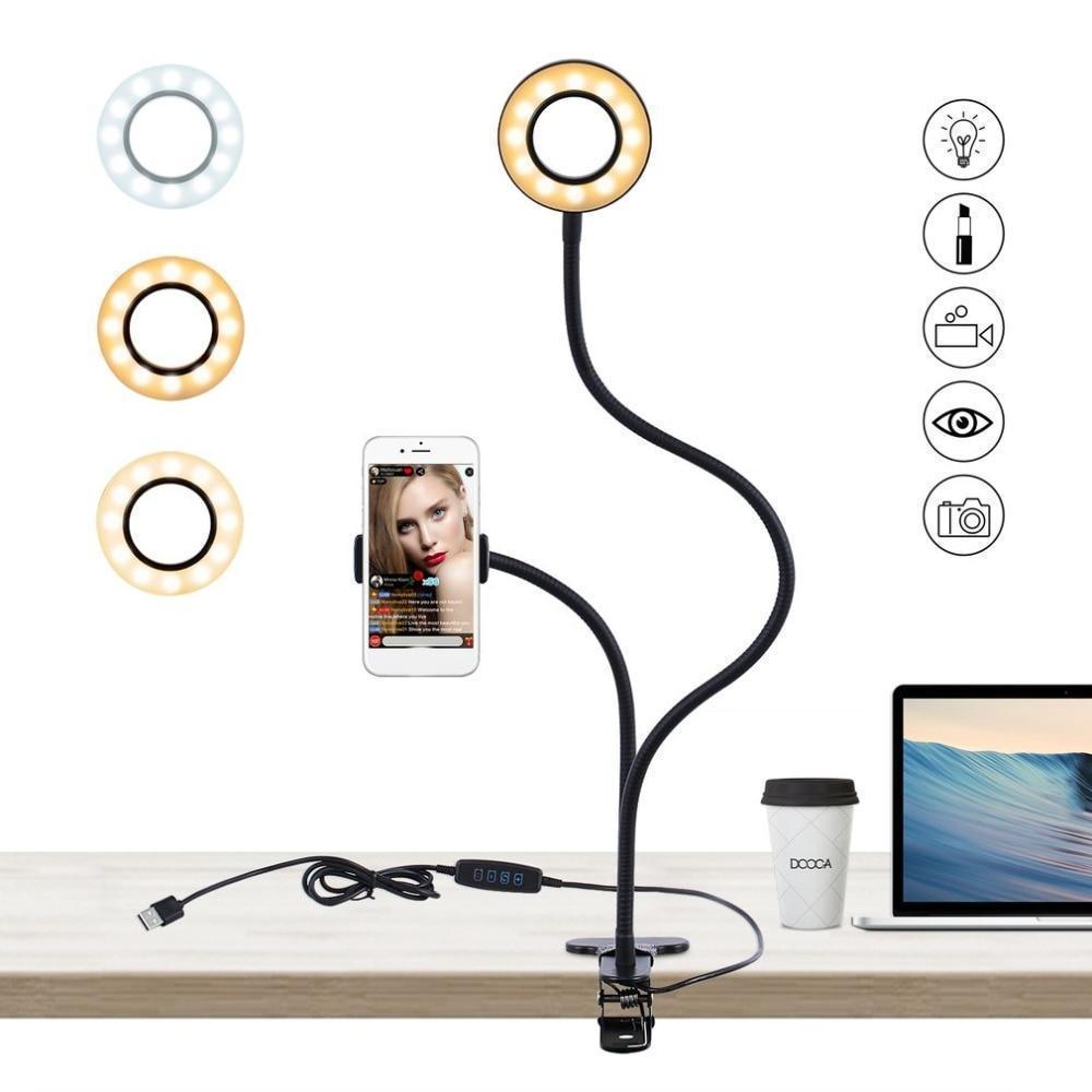 Avelena | Flexibles Selfie Telefon Ring Licht