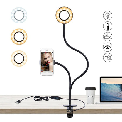 Avelena | Flexibles Selfie Telefon Ring Licht