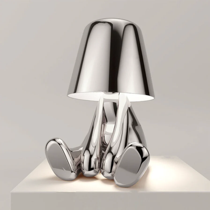 Avelena | Manlampe - Kunstvolle moderne LED-Tischlampe