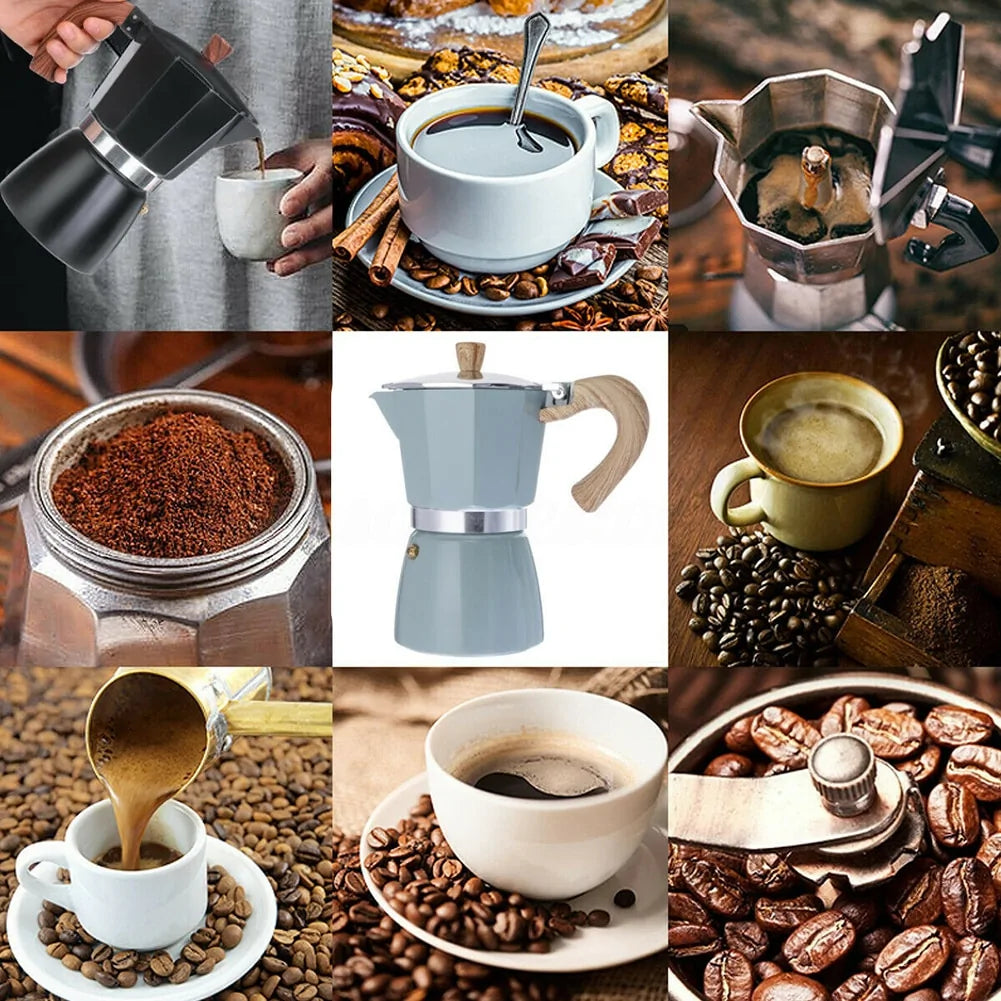 Avelena | Perkolator für Authentischen Espresso Unterwegs Espressogo