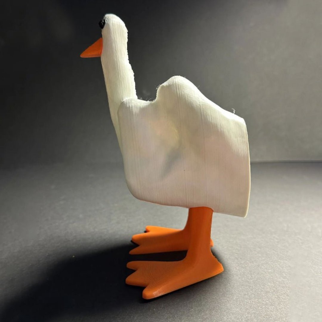 Avelena | Quack Rebel Enten Ornament Skulptur