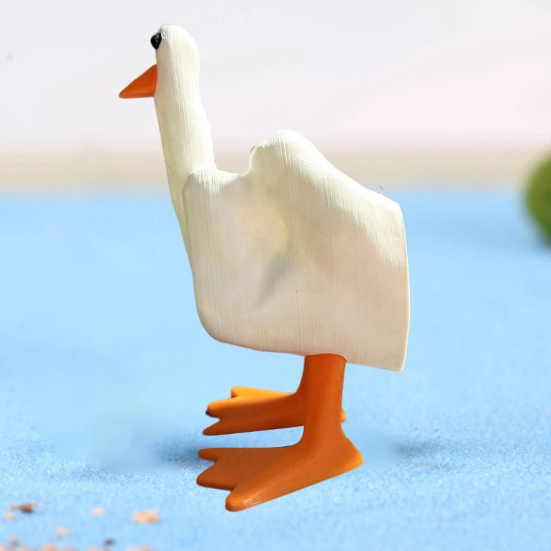 Avelena | Quack Rebel Enten Ornament Skulptur