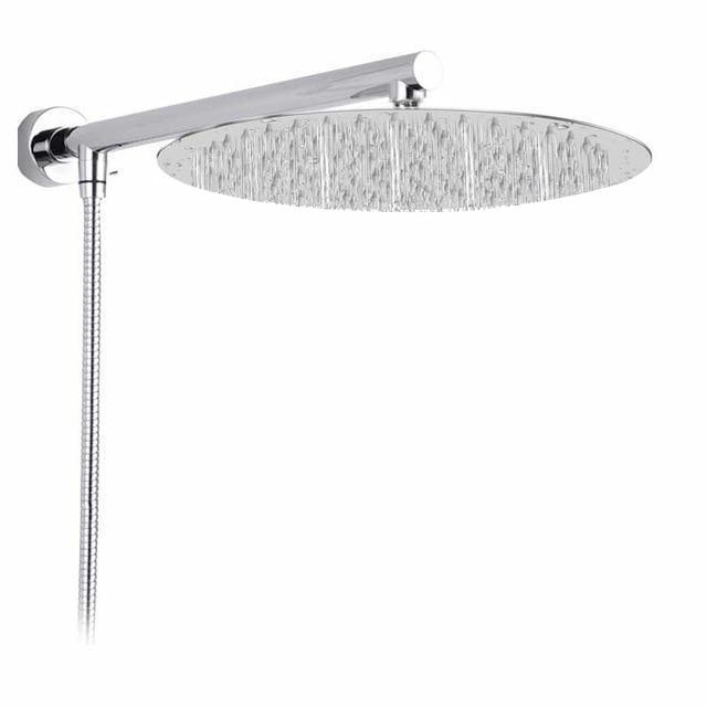 Avelena | RainSpa Wandmontierte Regenfall-Ultraschmaldusche | Luxuriöser Komfort | Modernes Design